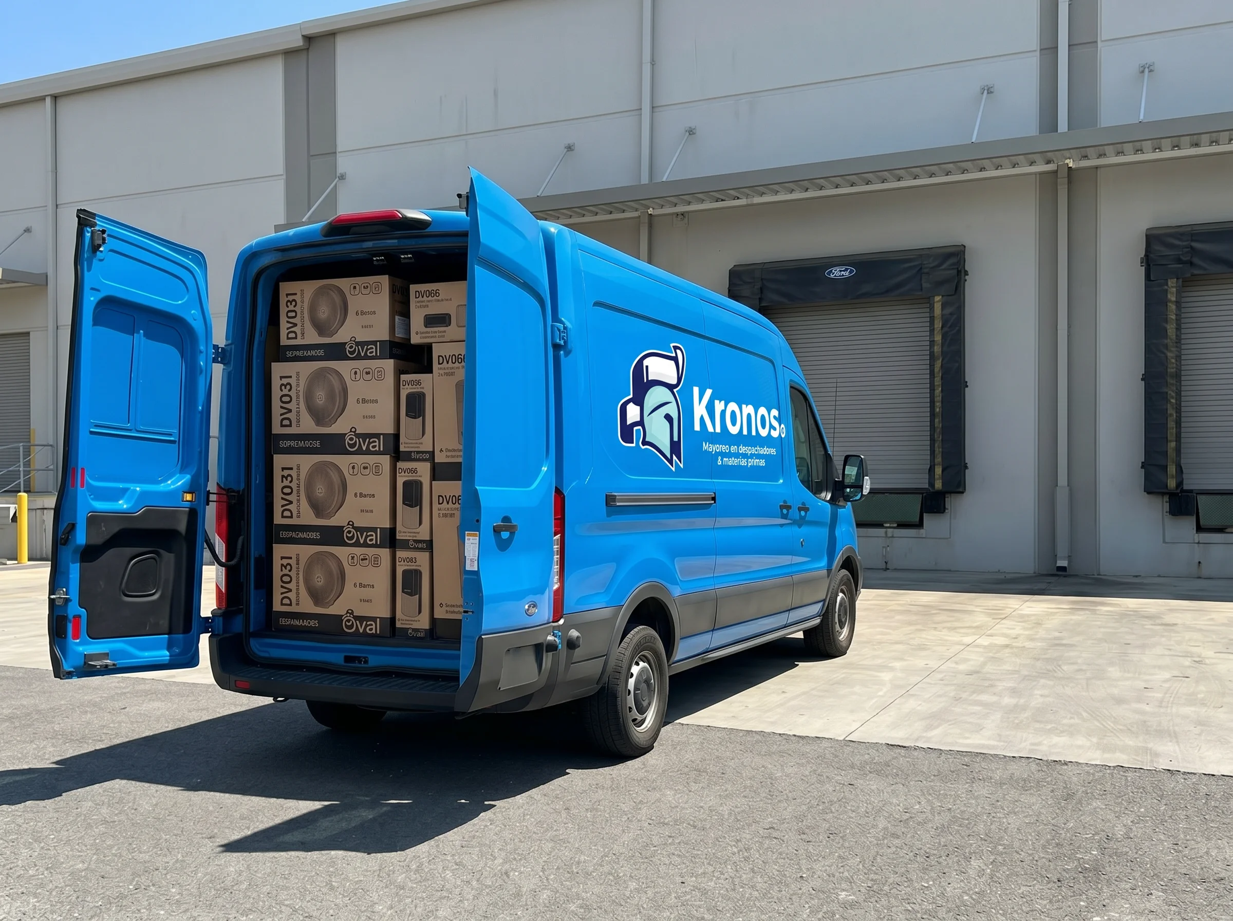 camion de distribuidor autorizado de OVAL